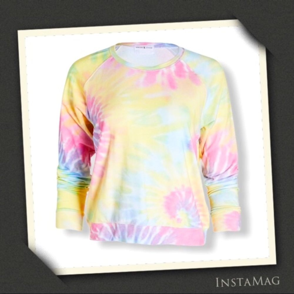 STRIPE & STARE Tie Dye Sweatshirt